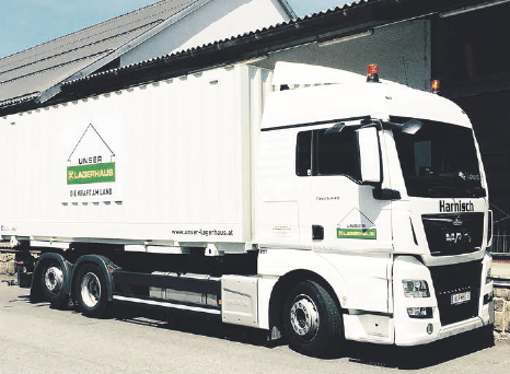 Harnisch Transporte ist seit Jahren verlässlicher Logistik- Partner der Lagerhäuser in Kärnten und Osttirol