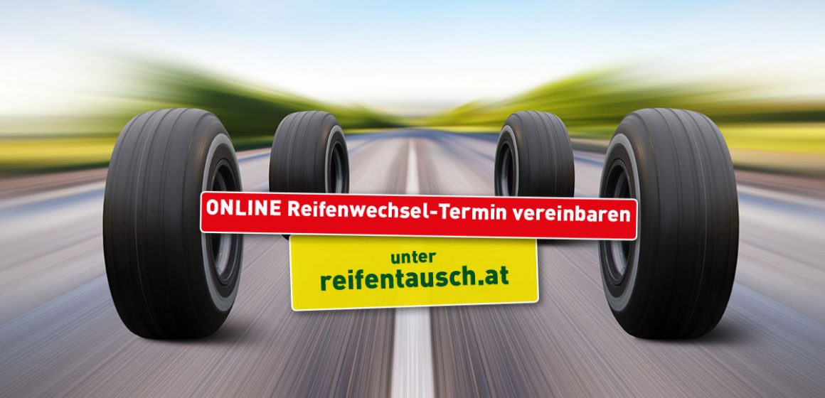 Online-Terminvereinbarung für Reifenwechsel