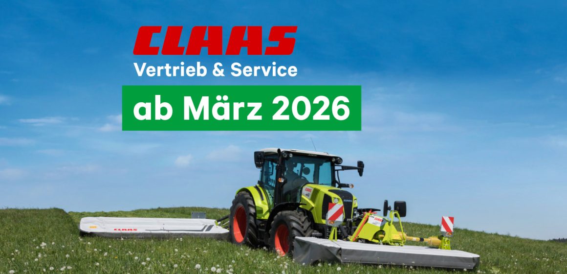 Unser Lagerhaus neuer CLAAS-Partner