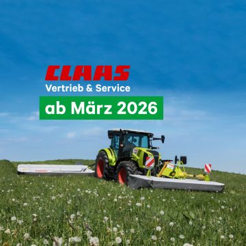 Unser Lagerhaus neuer CLAAS-Partner