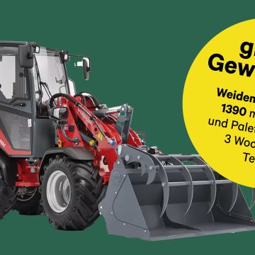 Gewinne einen Hoftrac 1390 für 3 Wochen Gewinne einen Hoftrac 1390 für 3 Wochen