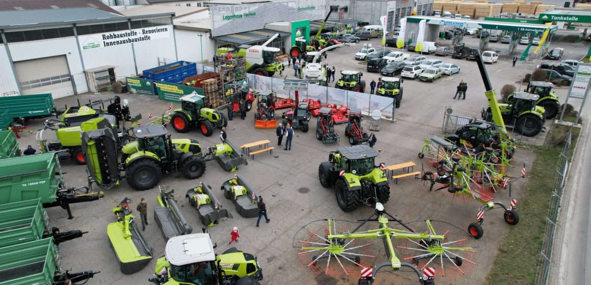 Erfolgreiche CLAAS-Ausstellung beim Lagerhaus Treibach