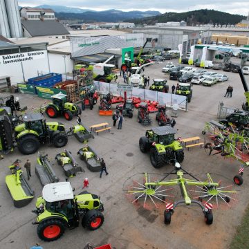 Erfolgreiche CLAAS-Ausstellung beim Lagerhaus Treibach