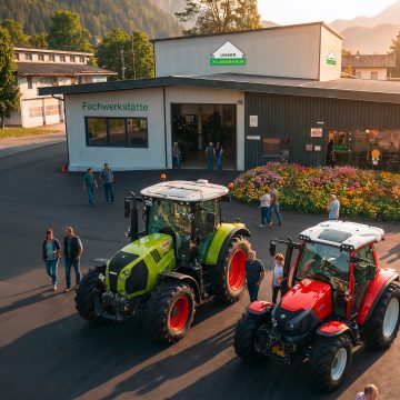 Umbaueröffnung Lagerhaus Fachwerkstätte Weißenbach