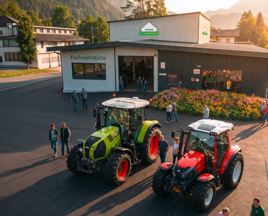 Umbaueröffnung Lagerhaus Fachwerkstätte Weißenbach