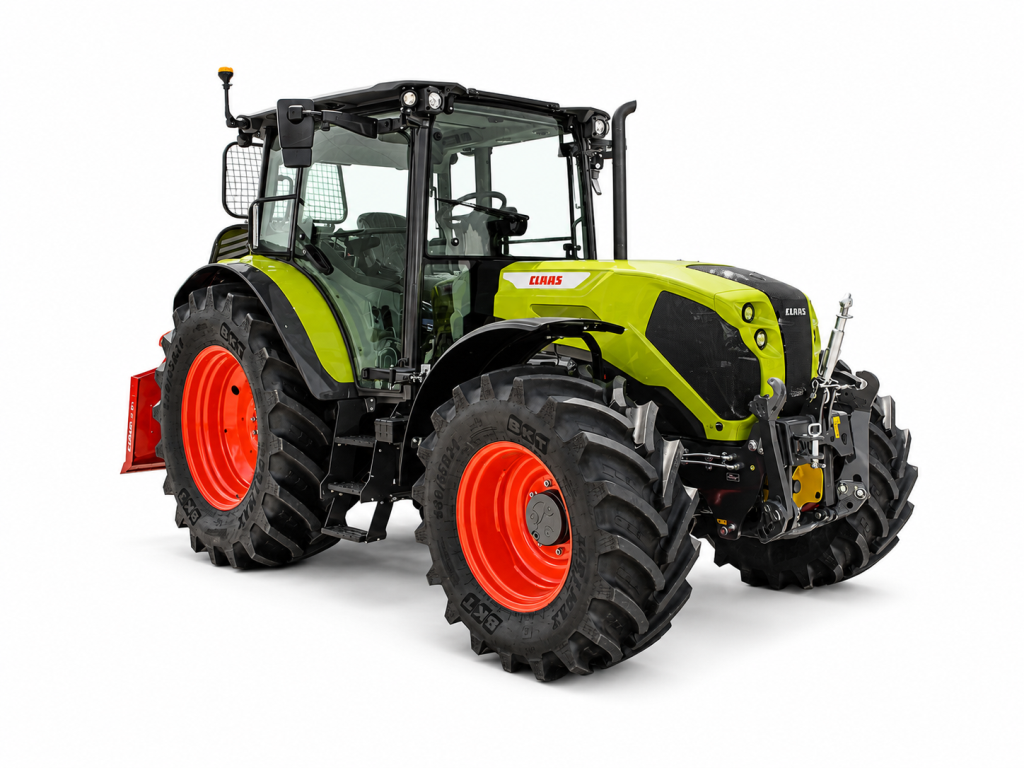 Claas Axos 3.105 Comfort mit Krpan Seilwinde 9 EH